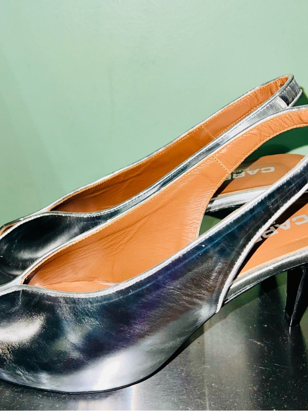 CAREL Paris Women’s Heels - Silver - Picture 2 of 7